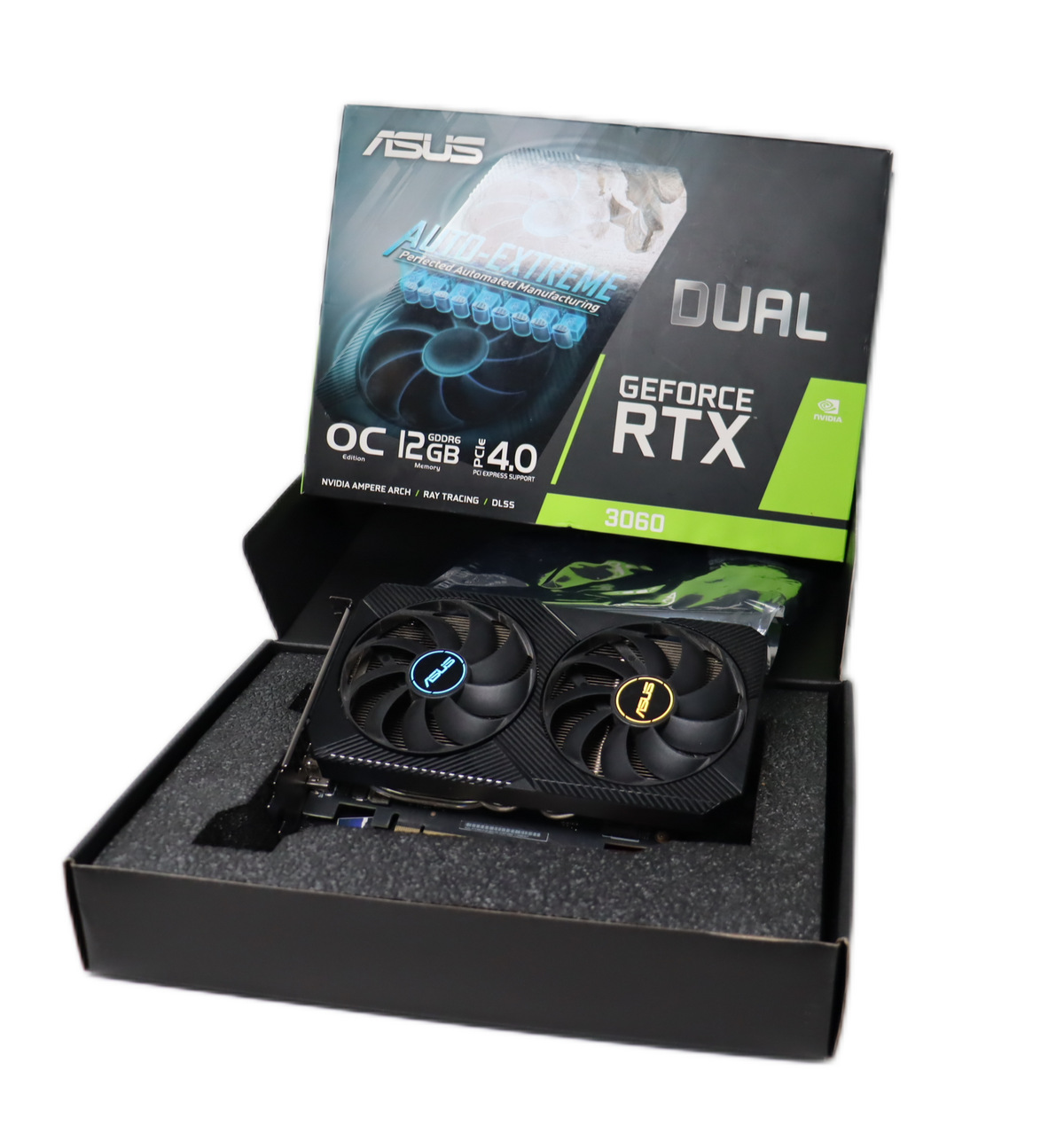 ASUS Dual -RTX3060-O12G-V2 NVIDIA GeForce RTX 3060 12 GB GDDR6