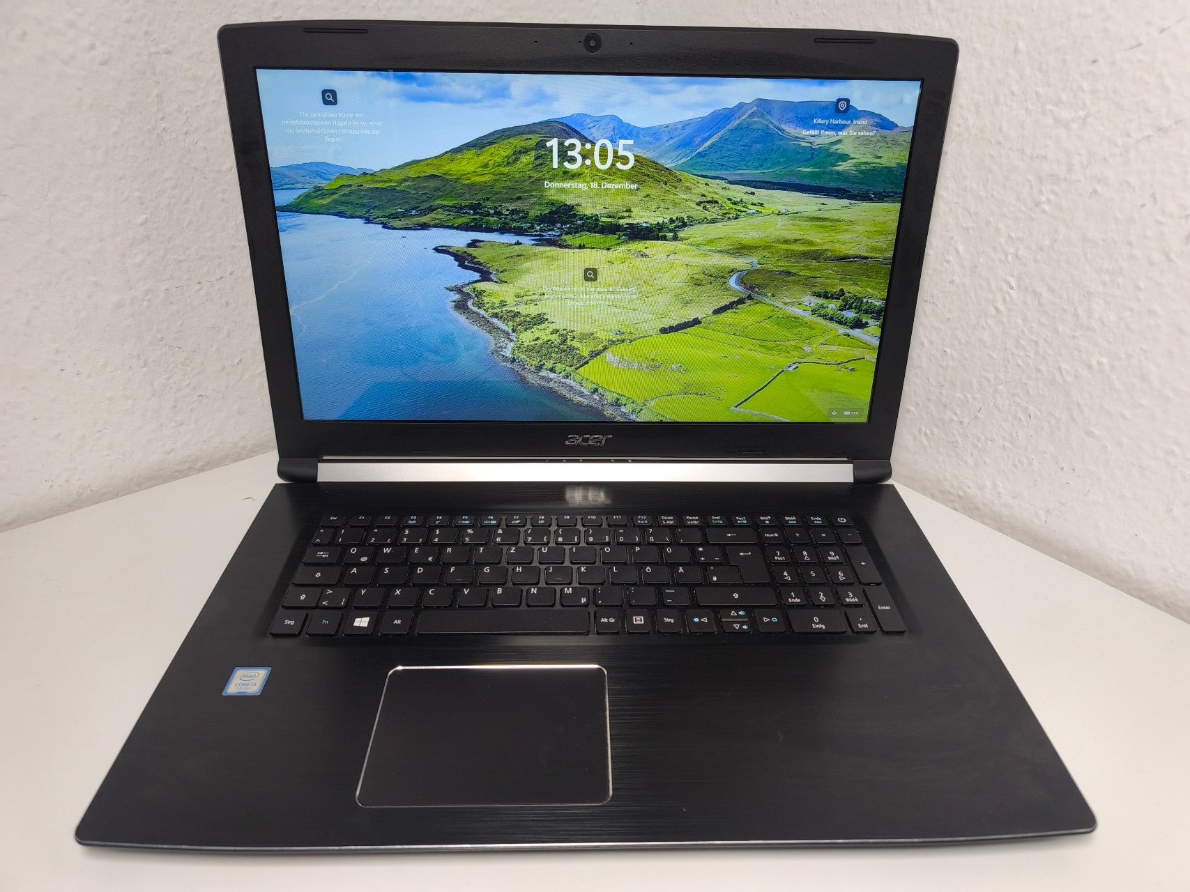 Acer Aspire 5 (A517-51-3897) 17,3Zoll Intel Core i3-7020U RAM-8GB SSD 256GB