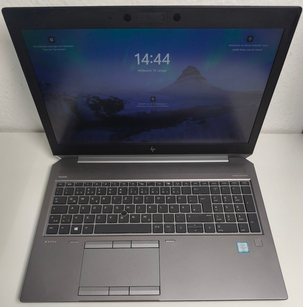 HP Zbook 15 G6 / i9 / RAM 64 GB / SSD Drive / 15,6″ FHD NVIDIA Quadro RTX 3000