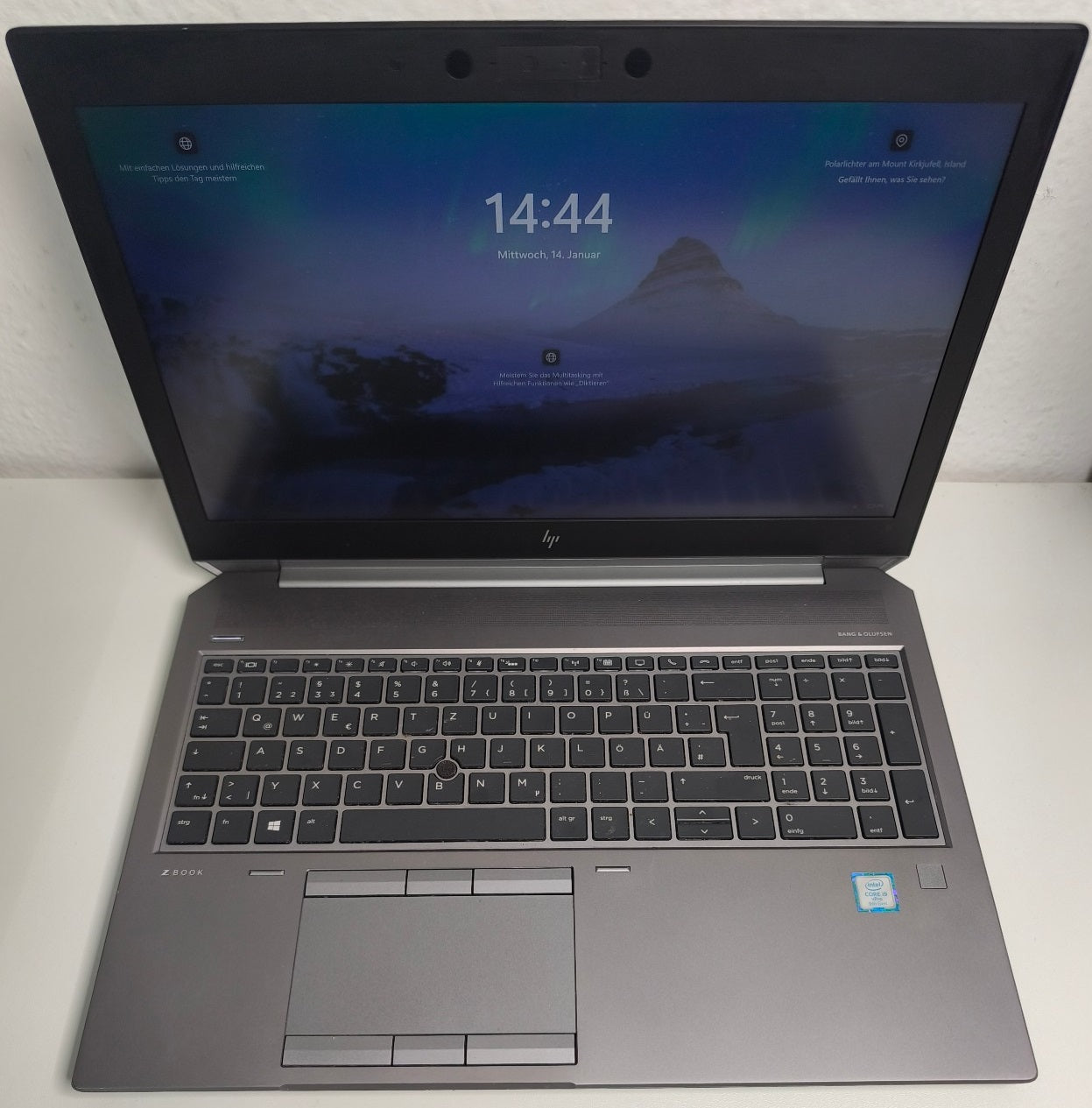 HP Zbook 15 G6 / i9 / RAM 64 GB / SSD Drive / 15,6″ FHD NVIDIA Quadro RTX 3000