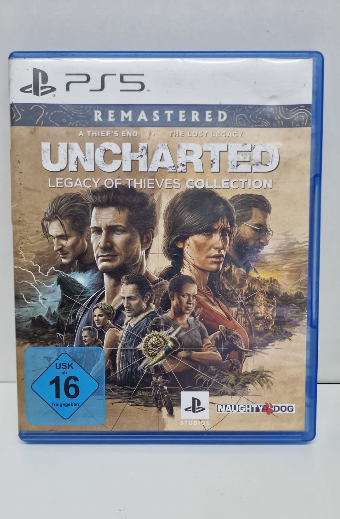 Uncharted: Legacy of Thieves Collection PS5-Spiel Hauptbild