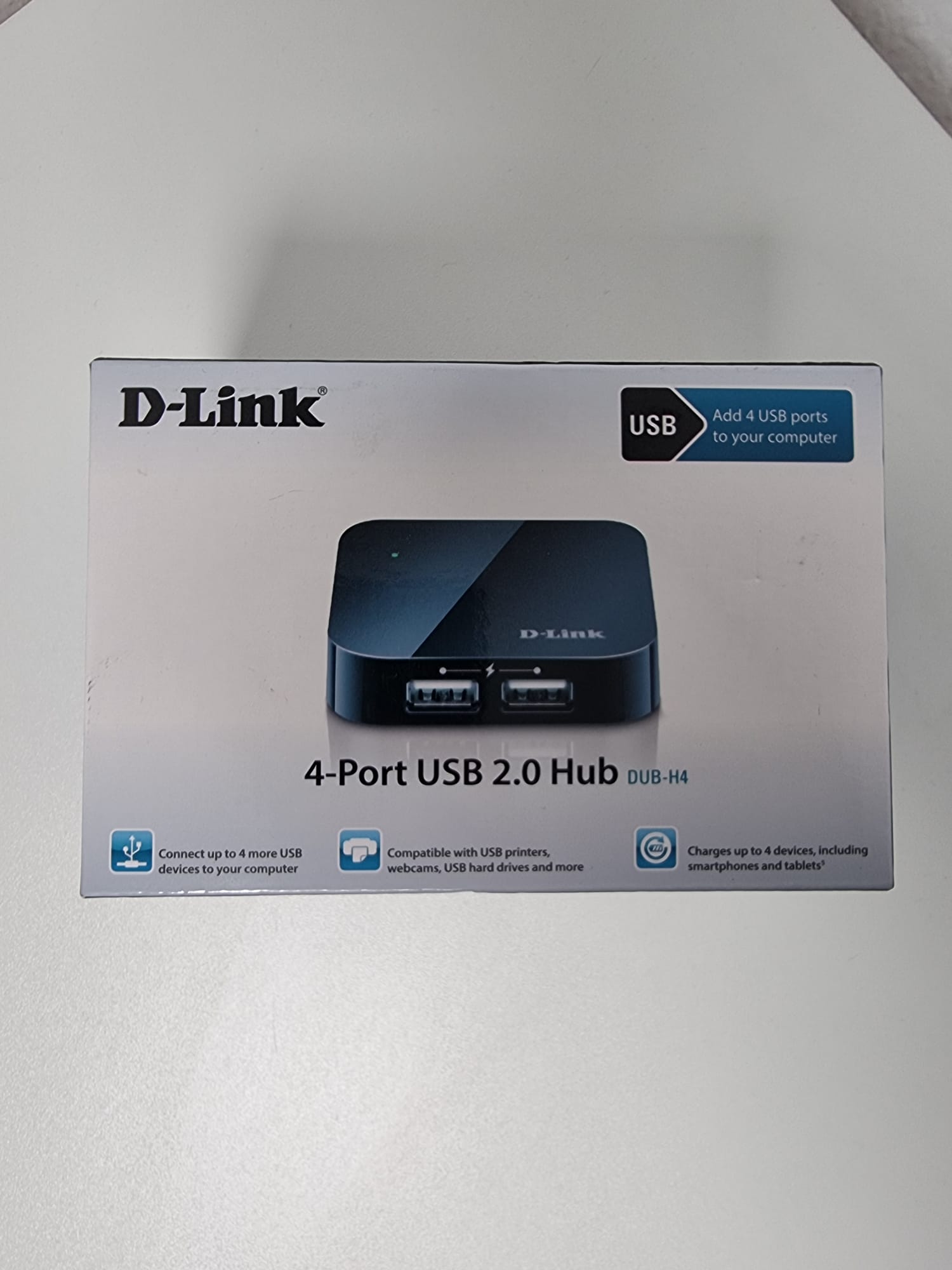 D-Link DUB H4 - Hub - 4 Anschlüsse