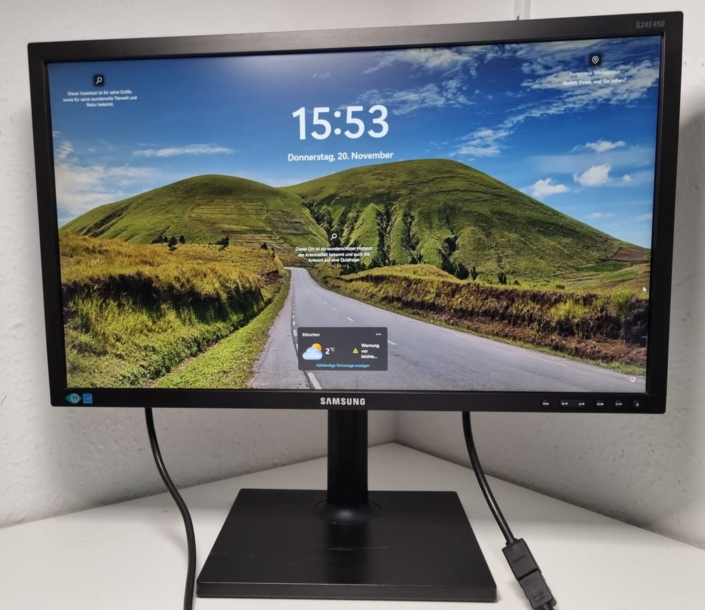 Samsung Syncmaster B2440MH 24" Monitor TN 70.000:1 300 cd/m² DVI VGA HDMI 60Hz