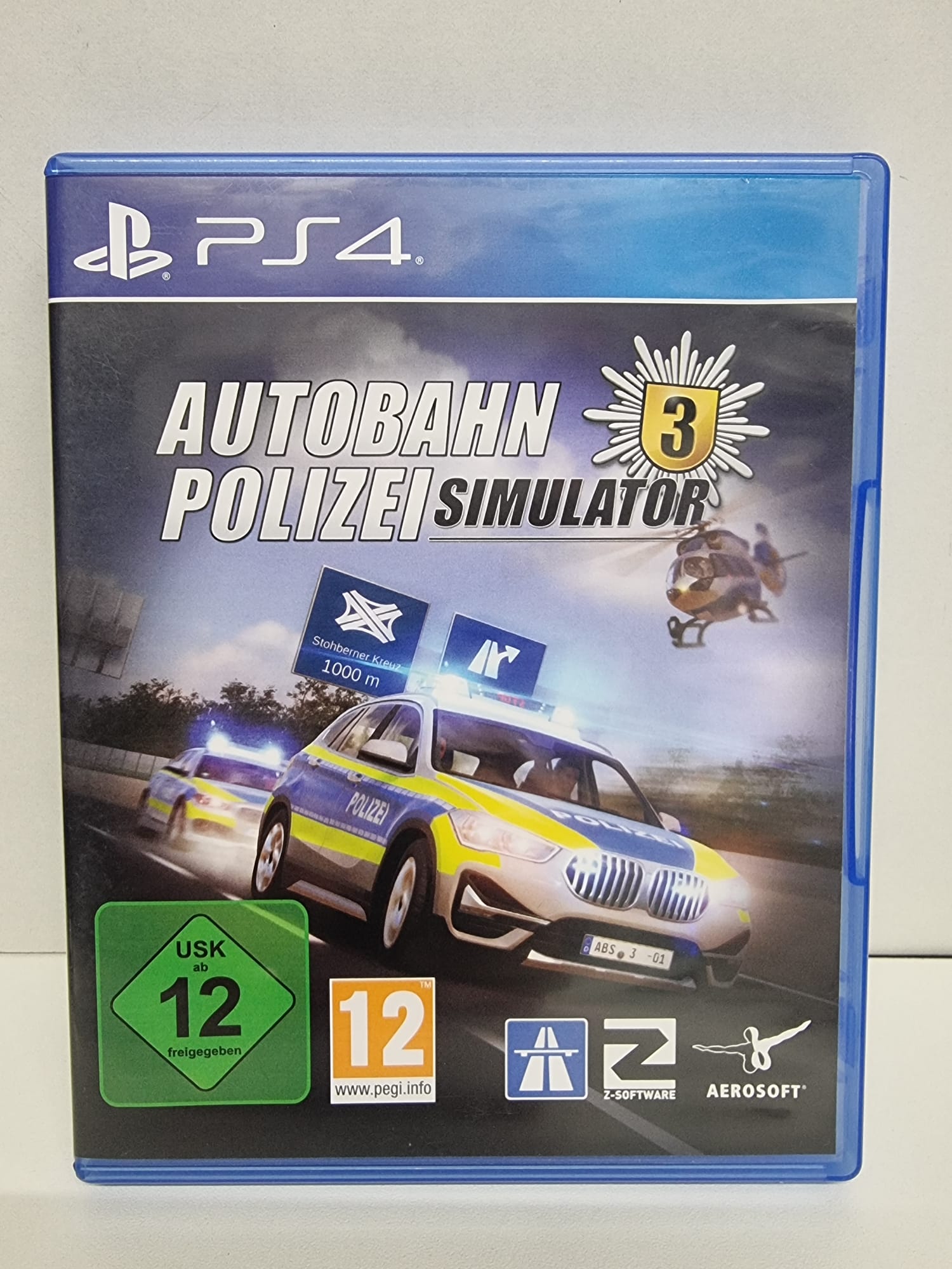 Autobahn-Polizei Simulator 3 PS4-Spiel Hauptbild