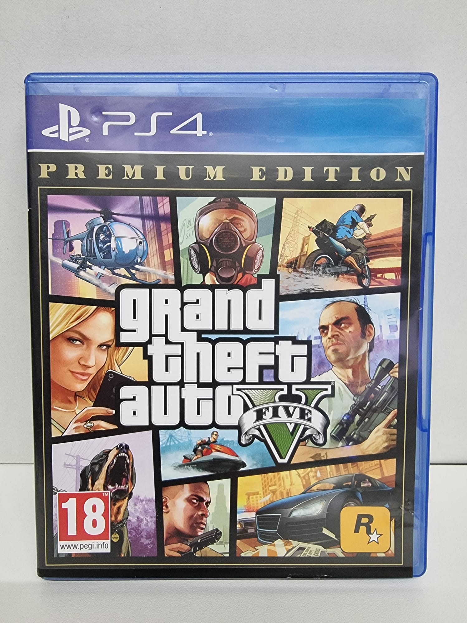 GTA 5 - Grand Theft Auto V Premium Edition (PS4)