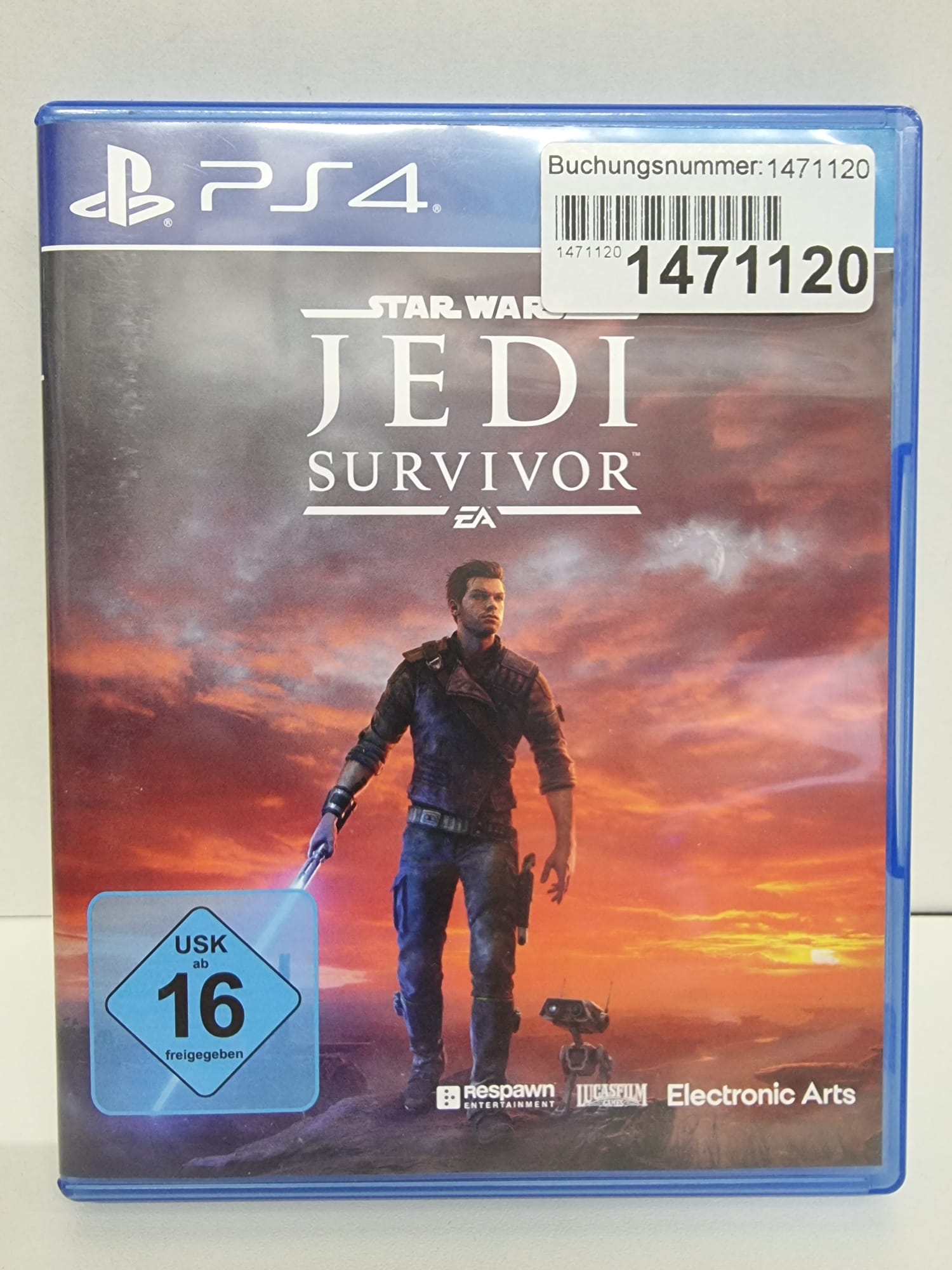 Star Wars Jedi Survivor PS4-Spiel Hauptbild