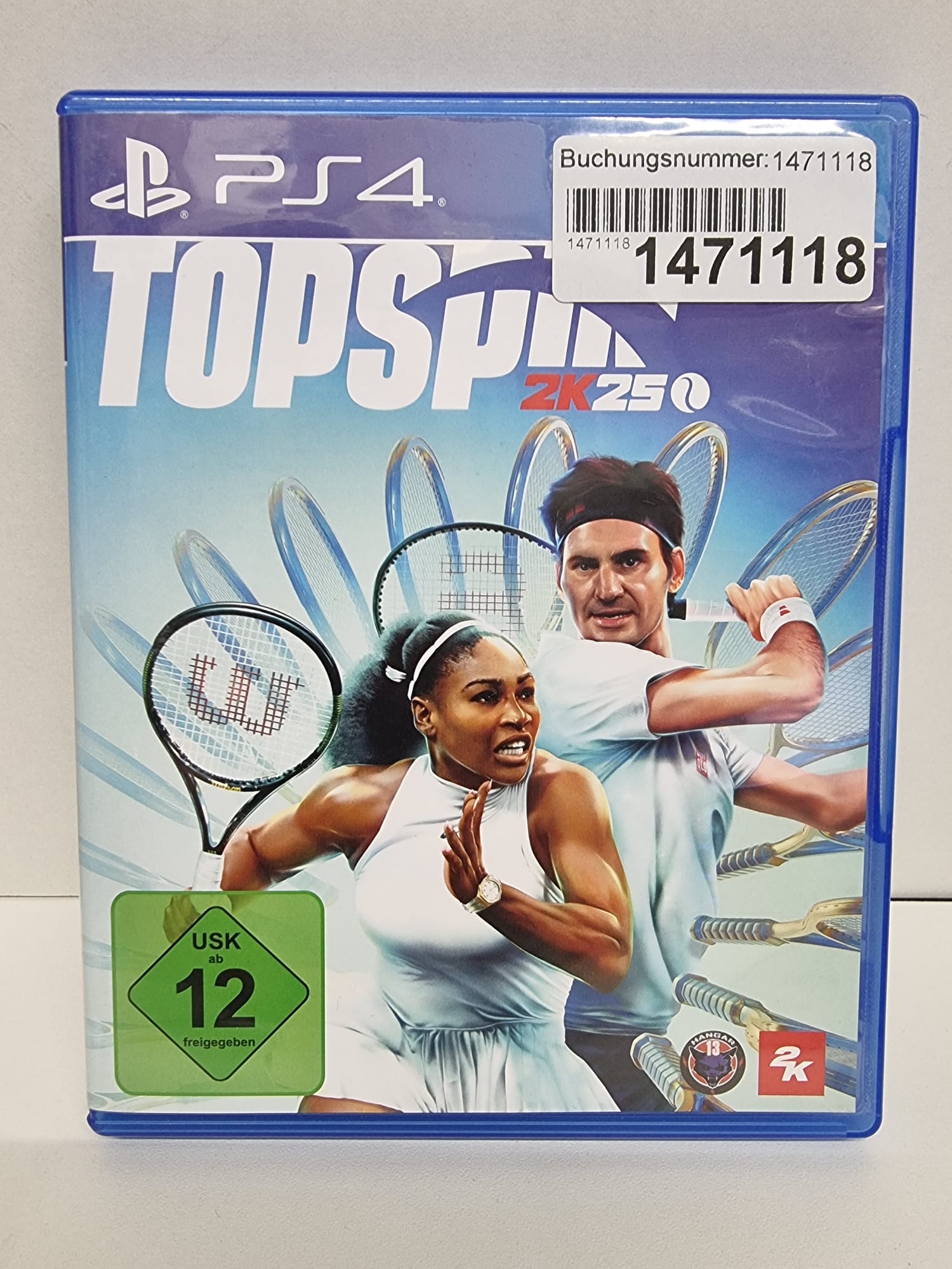 Top Spin 2K25 PS4-Spiel Hauptbild