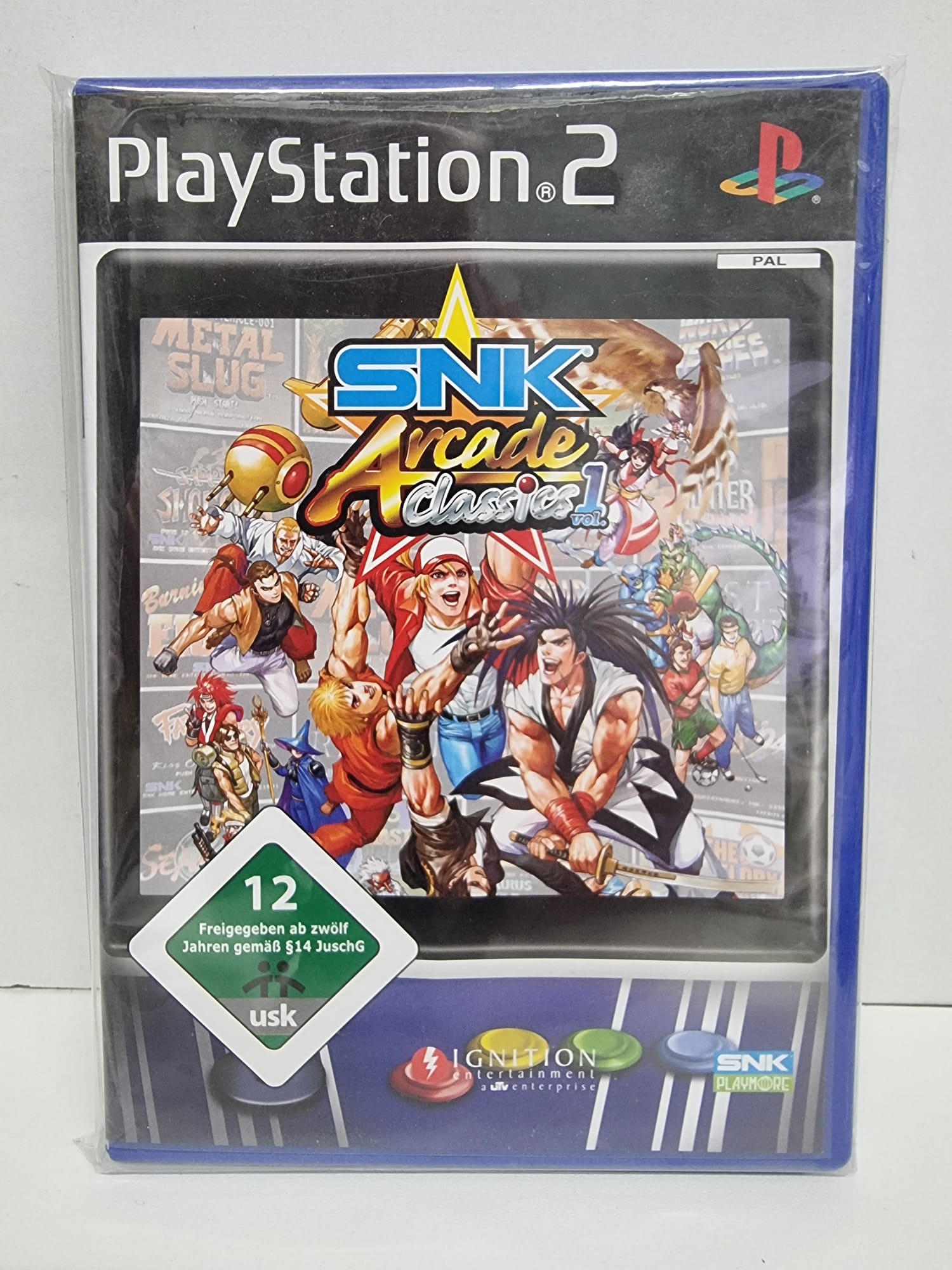 SNK Arcade Classics Vol. 1 PS2 Hauptbild