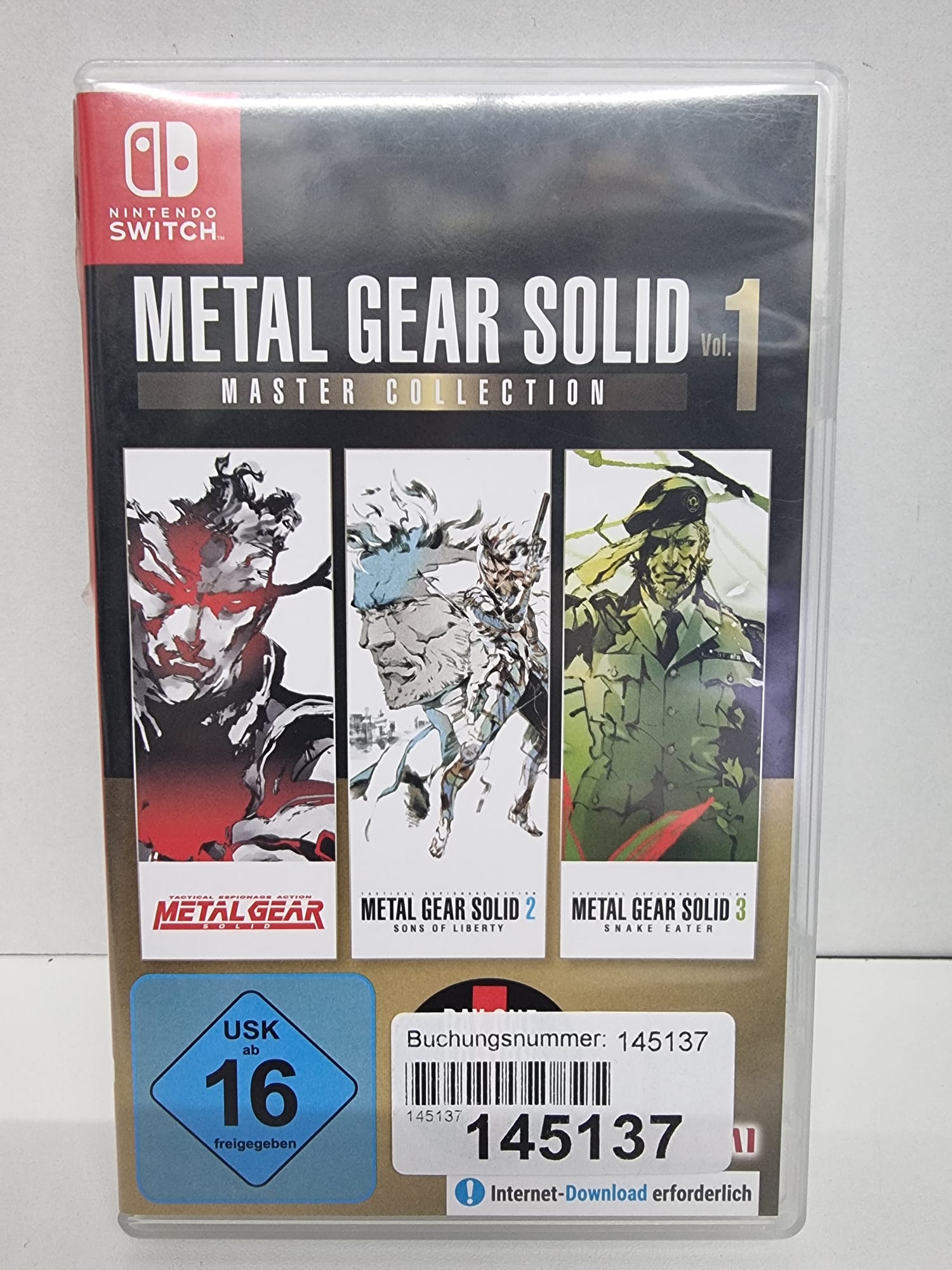 MGS Master Collection Vol.1 Spiel für Nintendo Switch