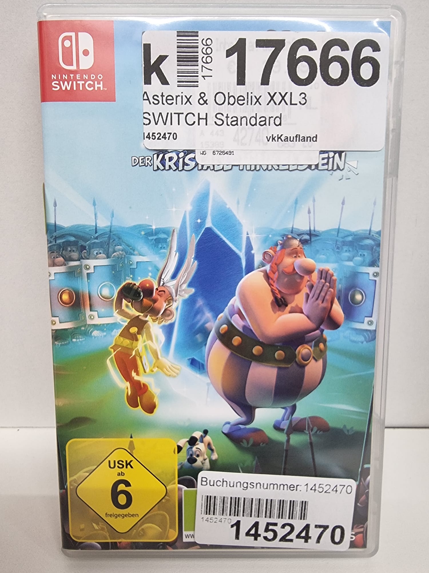 Asterix & Obelix XXL3 SWITCH Standard Kristall-Hinkelstein 1452470
