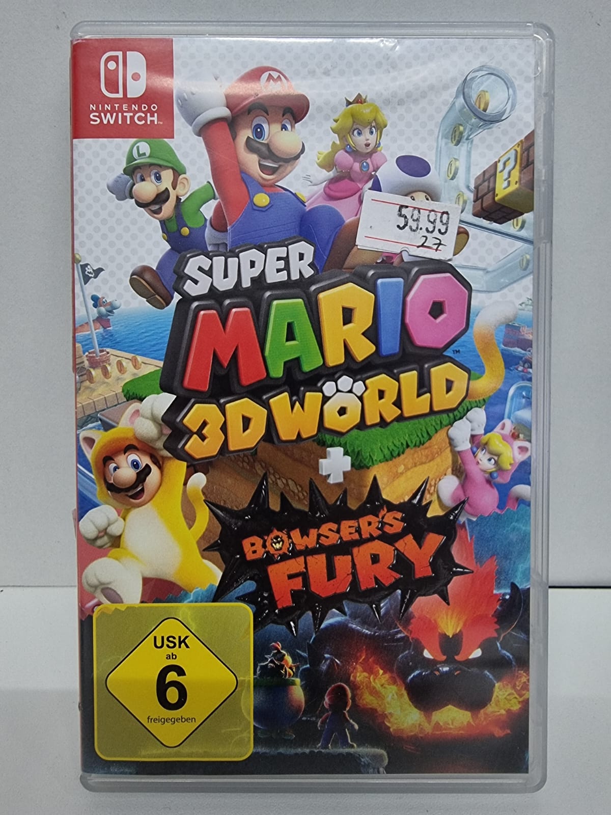 Nintendo Switch Super Mario 3D World + Bowser's Fury