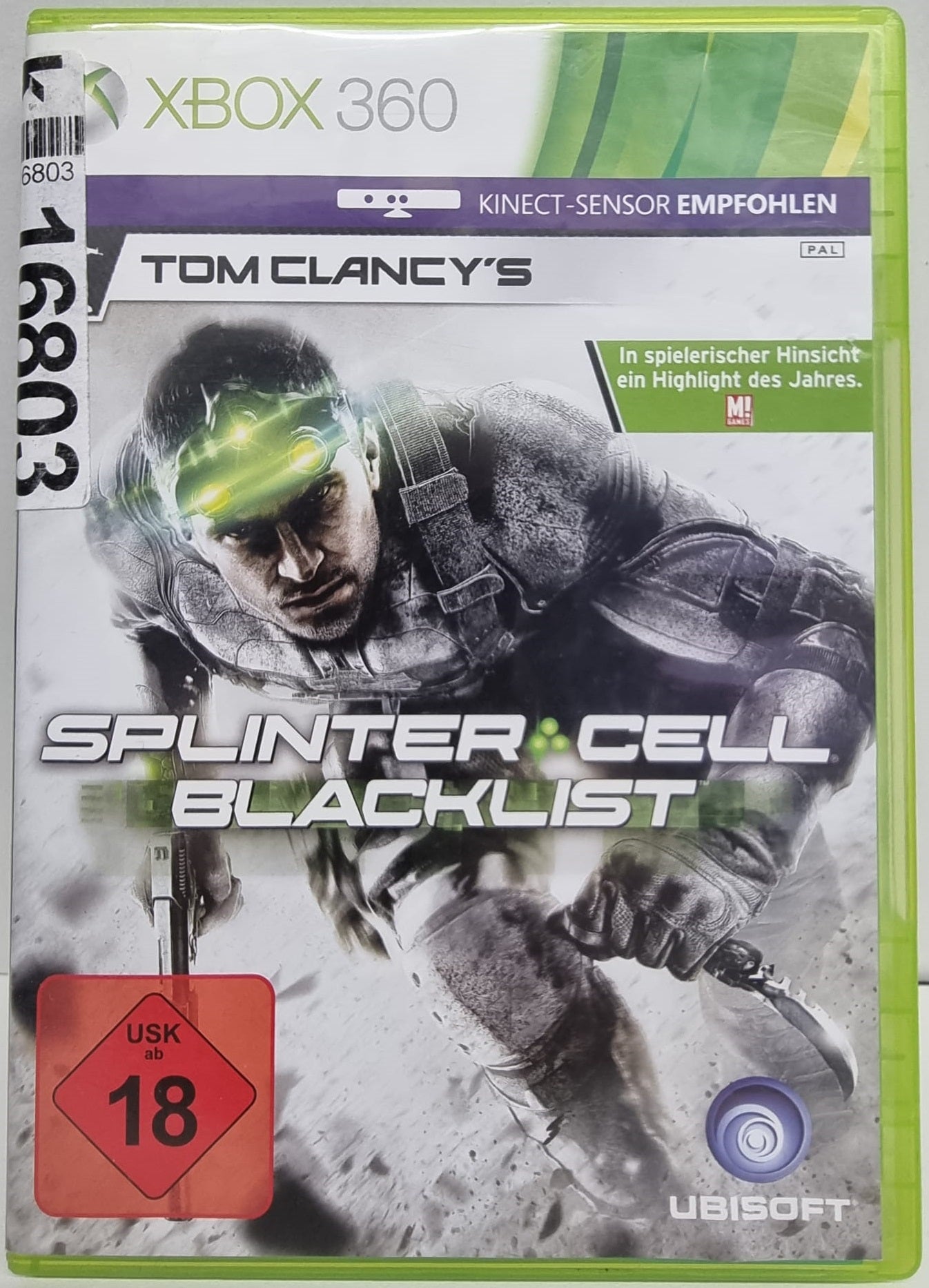 Splinter Cell - Blacklist (Tom Clancy) Hauptbild