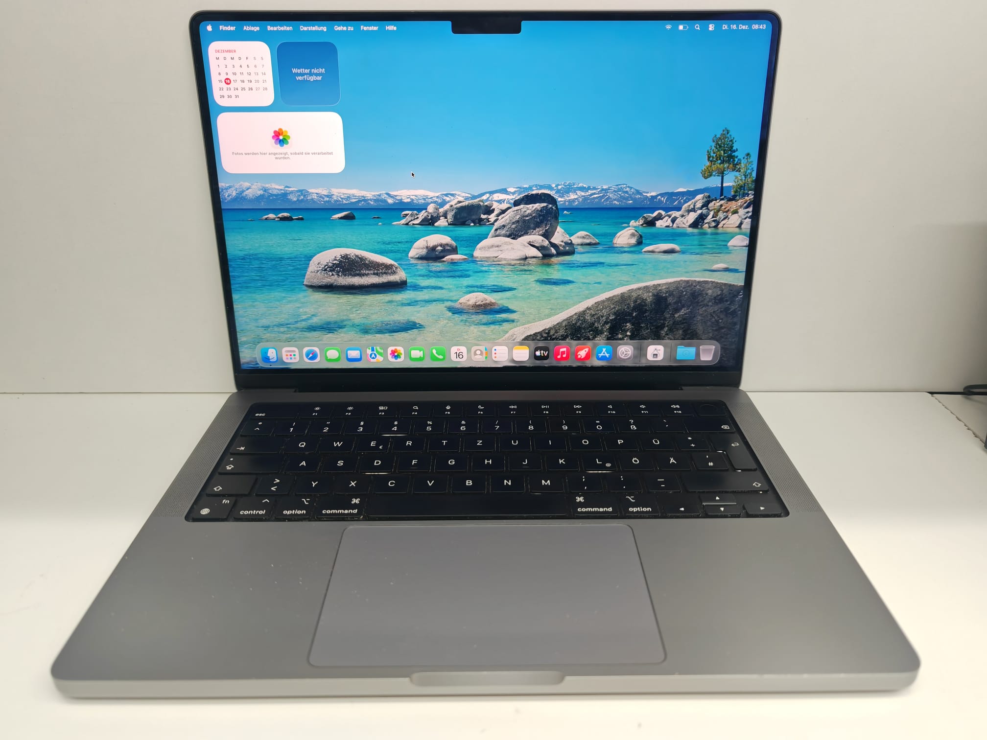 Apple MacBook Pro 14" (A2442 2021) – M1 Pro 16GB RAM 512GB SSD Space Grau Hauptbild